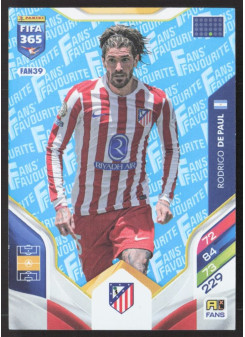 Rodrigo De Paul, Kartička, 2026 Panini Adrenalyn XL FIFA 365, Blue
