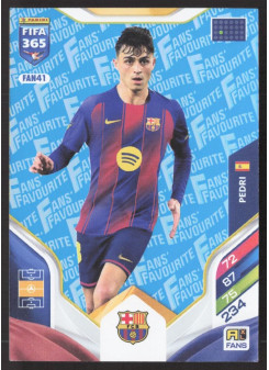 Pedri, Kartička, 2026 Panini Adrenalyn XL FIFA 365, Blue