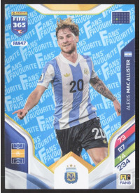 Alexis Mac Allister, Kartička, 2026 Panini Adrenalyn XL FIFA 365, Blue