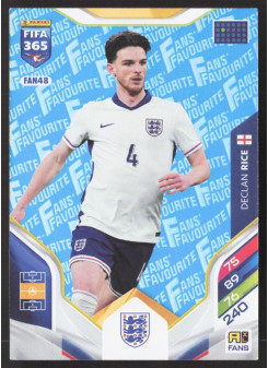Declan Rice, Kartička, 2026 Panini Adrenalyn XL FIFA 365, Blue