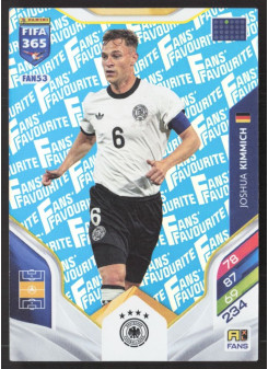 Joshua Kimmich, Kartička, 2026 Panini Adrenalyn XL FIFA 365, Blue