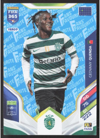 Geovany Quenda, Kartička, 2026 Panini Adrenalyn XL FIFA 365, Blue