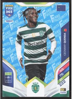 Geovany Quenda, Kartička, 2026 Panini Adrenalyn XL FIFA 365, Blue