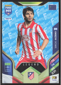 Sergio Agüero, Kartička, 2026 Panini Adrenalyn XL FIFA 365, Blue