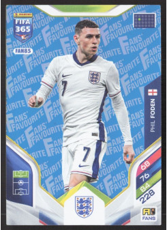 Phil Foden, Kartička, 2026 Panini Adrenalyn XL FIFA 365, Blue