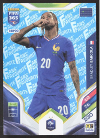 Bradley Barcola, Kartička, 2026 Panini Adrenalyn XL FIFA 365, Blue