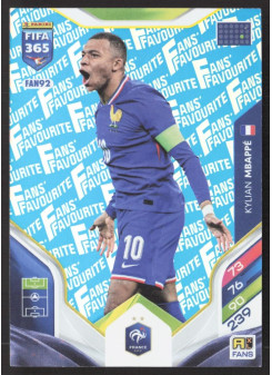 Kylian Mbappé, Kartička, 2026 Panini Adrenalyn XL FIFA 365, Blue