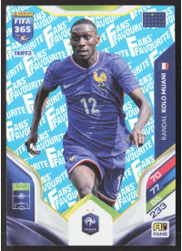 Randal Kolo Muani, Kartička, 2026 Panini Adrenalyn XL FIFA 365, Blue