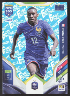 Randal Kolo Muani, Kartička, 2026 Panini Adrenalyn XL FIFA 365, Blue