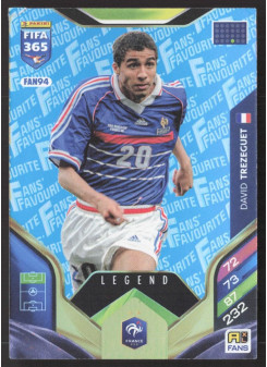 David Trezeguet, Kartička, 2026 Panini Adrenalyn XL FIFA 365, Blue