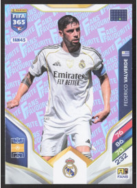 Federico Valverde, Kartička, 2026 Panini Adrenalyn XL FIFA 365, Pink