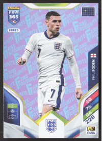 Phil Foden, Kartička, 2026 Panini Adrenalyn XL FIFA 365, Pink