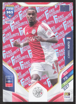 Jorrel Hato, Kartička, 2026 Panini Adrenalyn XL FIFA 365, Red