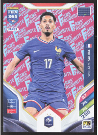 William Saliba, Kartička, 2026 Panini Adrenalyn XL FIFA 365, Red