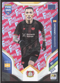 Alejandro Grimaldo, Kartička, 2026 Panini Adrenalyn XL FIFA 365, Red