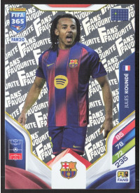 Jules Koundé, Kartička, 2026 Panini Adrenalyn XL FIFA 365, INSERT