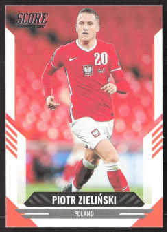 Piotr Zielinski, Kartička, Panini Score FIFA Soccer 2021-22, BASE