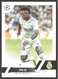 Vini Jr., Kartička, 2022-23 Topps UEFA Club Competitions, BASE