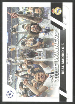 Real Madrid C.F., Kartička, 2022-23 Topps UEFA Club Competitions, BASE