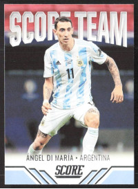 Angel Di Maria, Kartička, Panini Score FIFA Soccer 2021-22, INSERT