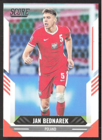Jan Bednarek, Kartička, Panini Score FIFA Soccer 2021-22, BASE
