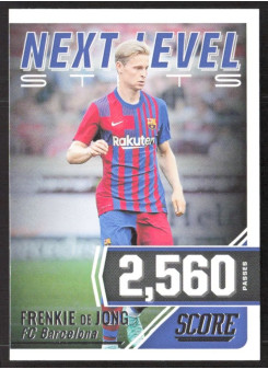 Frenkie de Jong, Kartička, Panini Score FIFA Soccer 2021-22, INSERT