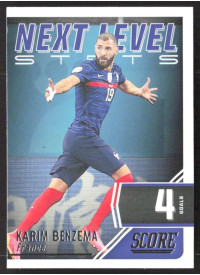 Karim Benzema, Kartička, Panini Score FIFA Soccer 2021-22, INSERT