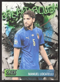 Manuel Locatelli, Kartička, Panini Score FIFA Soccer 2021-22, INSERT