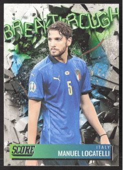 Manuel Locatelli, Kartička, Panini Score FIFA Soccer 2021-22, INSERT