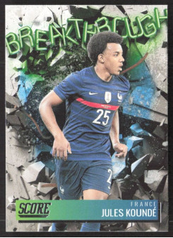 Jules Kounde, Kartička, Panini Score FIFA Soccer 2021-22, INSERT
