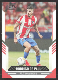 Rodrigo de Paul, Kartička, Panini Score FIFA Soccer 2021-22, BASE