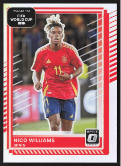 Nico Williams, Kartička, 2026 Panini Donruss Road to FIFA World Cup, Holo Optic