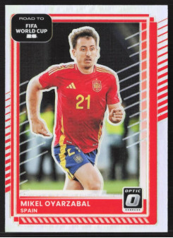 Mikel Oyarzabal, Kartička, 2026 Panini Donruss Road to FIFA World Cup, Holo Optic