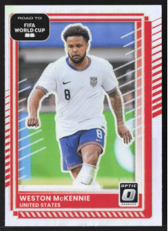 Weston McKennie, Kartička, 2026 Panini Donruss Road to FIFA World Cup, Holo Optic
