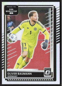 Oliver Baumann, Card, 2026 Panini Donruss Road to FIFA World Cup, Holo Optic