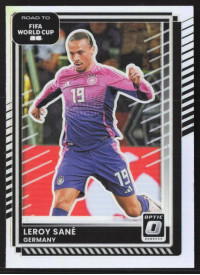 Leroy Sane, Card, 2026 Panini Donruss Road to FIFA World Cup, Holo Optic