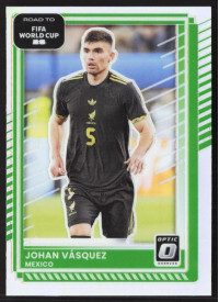 Johan Vasquez, Kartička, 2026 Panini Donruss Road to FIFA World Cup, Holo Optic