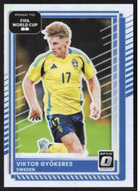 Viktor Gyokeres, Kartička, 2026 Panini Donruss Road to FIFA World Cup, Holo Optic