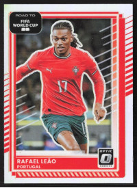 Rafael Leao, Card, 2026 Panini Donruss Road to FIFA World Cup, Holo Optic