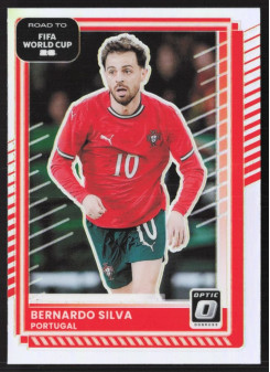 Bernardo Silva, Card, 2026 Panini Donruss Road to FIFA World Cup, Holo Optic