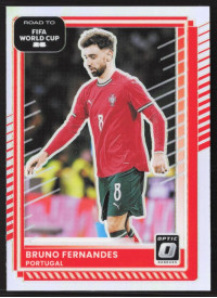 Bruno Fernandes, Kartička, 2026 Panini Donruss Road to FIFA World Cup, Holo Optic