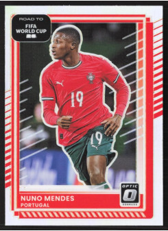 Nuno Mendes, Card, 2026 Panini Donruss Road to FIFA World Cup, Holo Optic