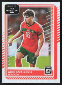 Abde Ezzalzouli, Kartička, 2026 Panini Donruss Road to FIFA World Cup, Holo Optic