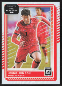Heung-Min Son, Kartička, 2026 Panini Donruss Road to FIFA World Cup, Holo Optic