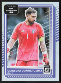 Gianluigi Donnarumma, Card, 2026 Panini Donruss Road to FIFA World Cup, Holo Optic