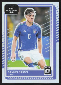 Samuele Ricci, Card, 2026 Panini Donruss Road to FIFA World Cup, Holo Optic