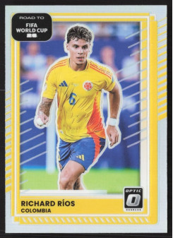 Richard Rios, Kartička, 2026 Panini Donruss Road to FIFA World Cup, Holo Optic