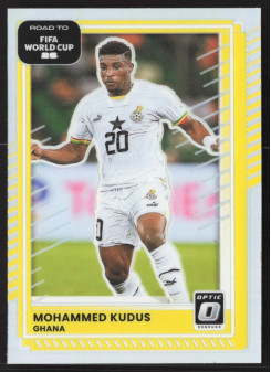 Mohammed Kudus, Kartička, 2026 Panini Donruss Road to FIFA World Cup, Holo Optic
