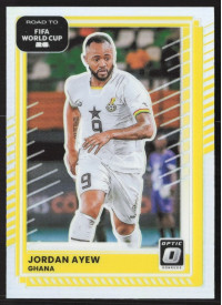 Jordan Ayew, Card, 2026 Panini Donruss Road to FIFA World Cup, Holo Optic