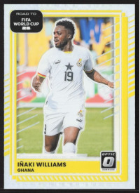 Inaki Williams, Card, 2026 Panini Donruss Road to FIFA World Cup, Holo Optic